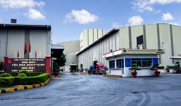 Dự án cách nhiệt nhà máy Tôn Hoa Sen Phú Mỹ